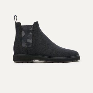 Rothy's The Chelsea Boot - Granite Black Size 10.5